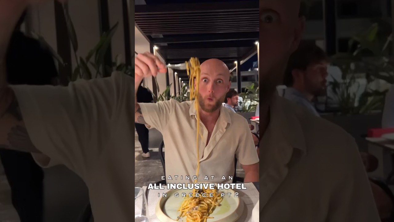 Eating All Inclusive in Greece - Day 2 #foodchannel #foodie #foodvlog #allinclusive #letseat #food