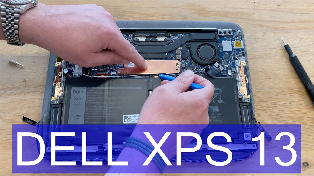 Замена твердотельного накопителя DELL XPS 13 (9300) 2020 (апгрейд)