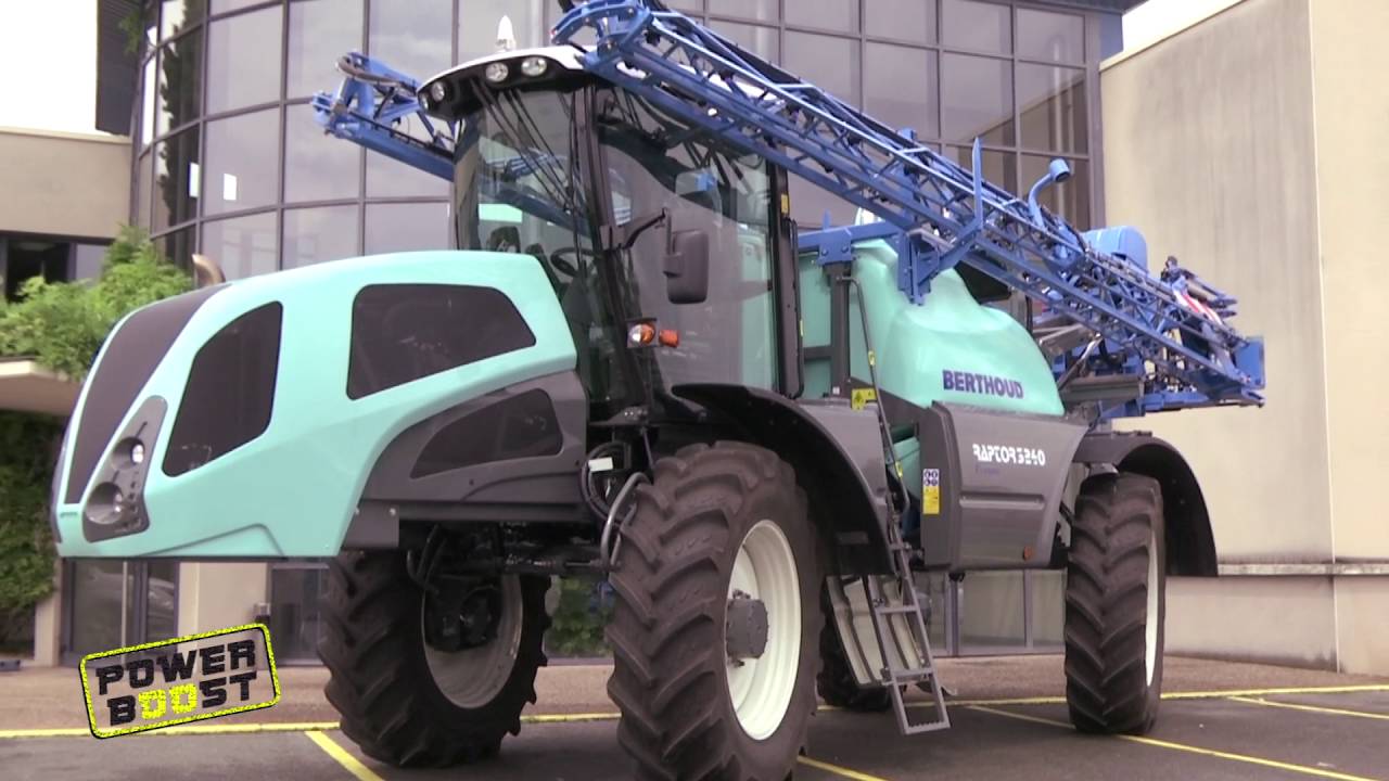 BERTHOUD RAPTOR - Pulvérisateur automoteur - Emission spéciale Powerboost