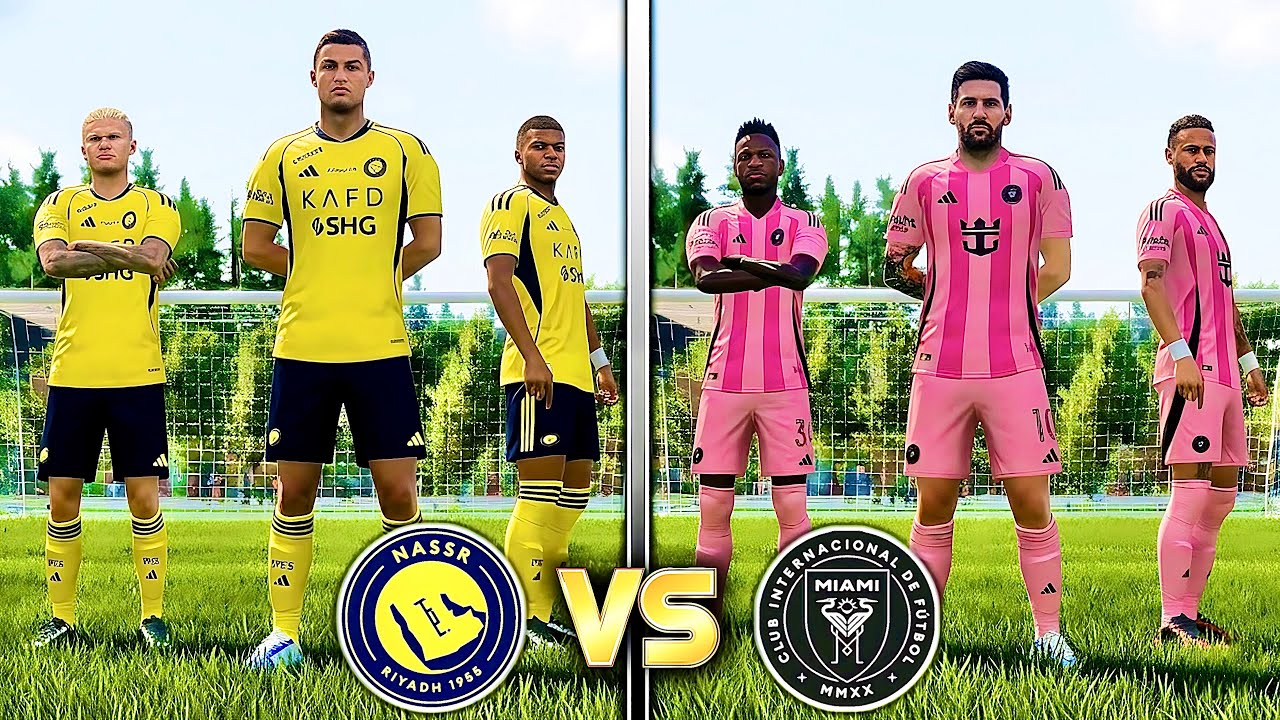 FIFA VOLTA 26 - RONALDO, MESSI, NEYMAR, MBAPPE, HAALAND,VINI JR, ALL STARS | AL NASSR VS INTER MIAMI