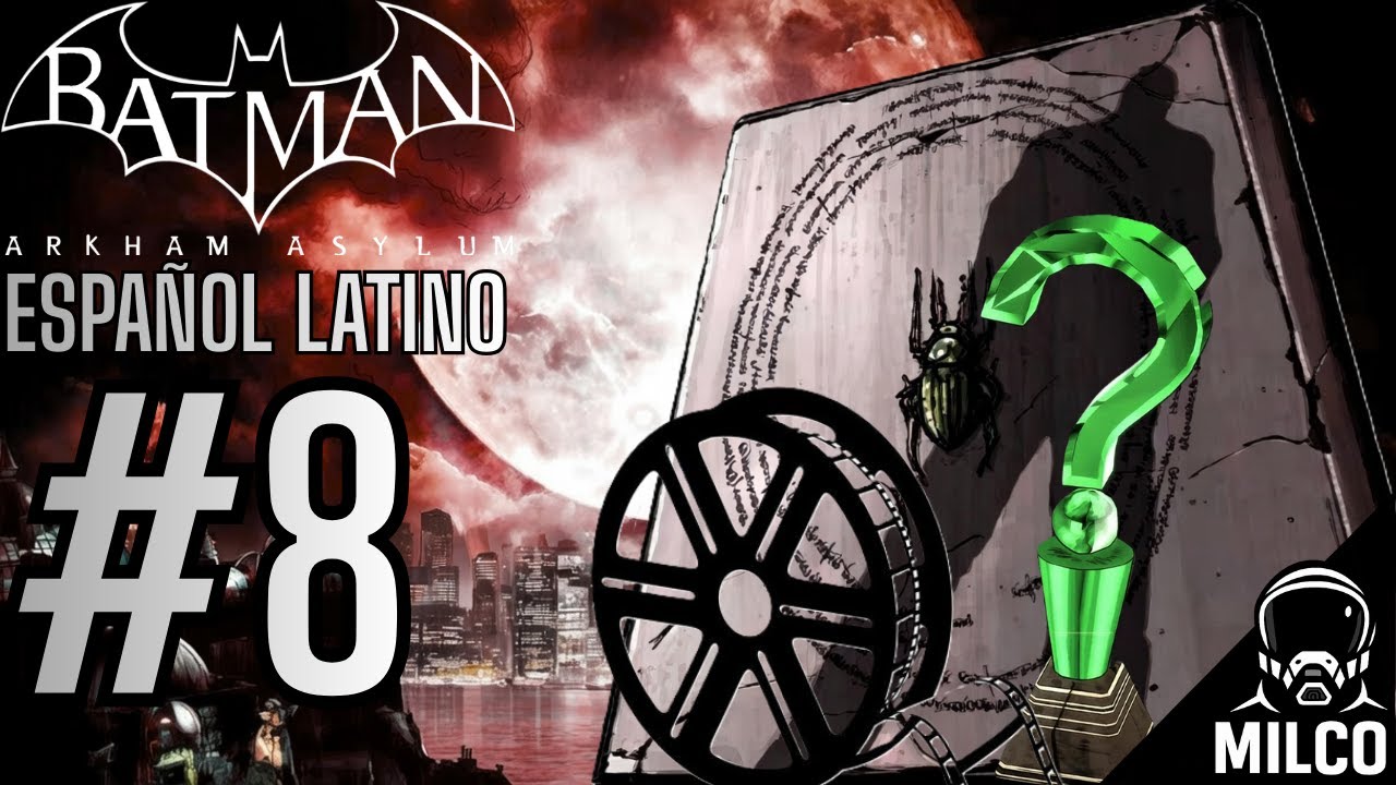 BATMAN ARKHAM ASYLUM - PARTE 8 | DIFÍCIL | GAMEPLAY NO COMENTADO | MOD EN ESPAÑOL LATINO