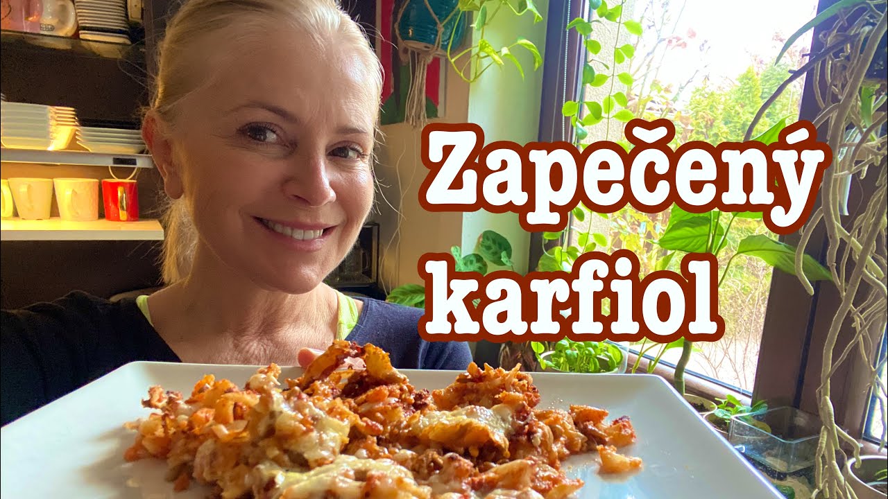 Zapečený karfiol   s parmezánom