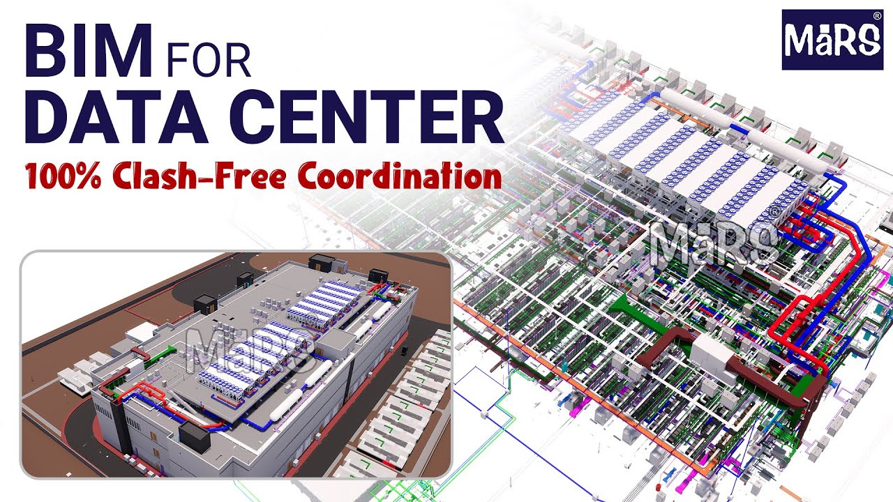 BIM for Data Center Construction Project | Tier 4 | 100% Clash-Free Coordination | Virtual Tour