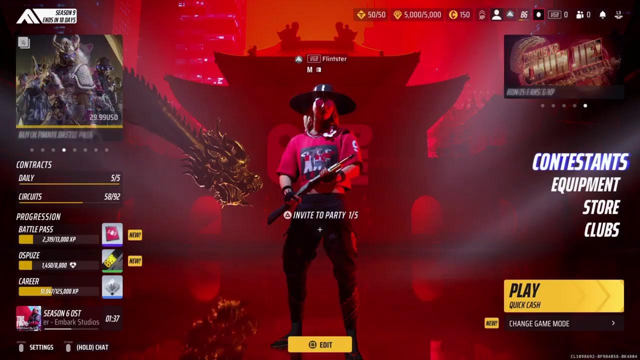 The Finals quick Cash Scrub