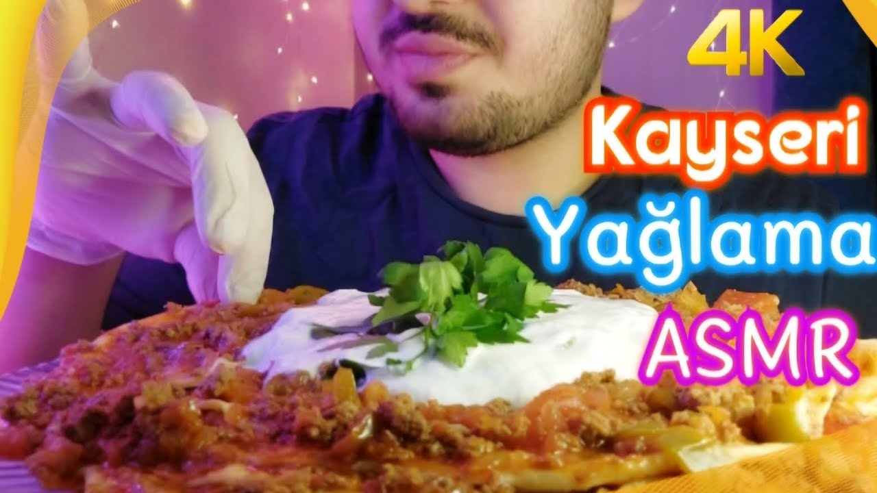 Kayseri Yağlaması Yedim - ASMR TÜRKÇE #asmr #mukbang
