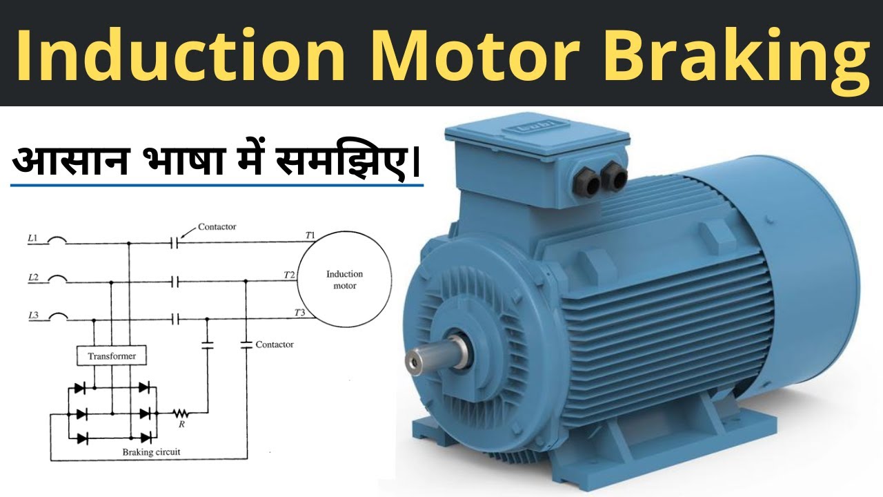 Induction Motor Braking in Hindi | Types of Braking | Learn EEE