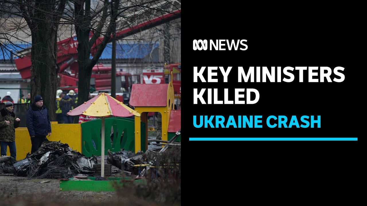 Parents describe scene after Ukraine helicopter crash that killed key ministers | ABC News