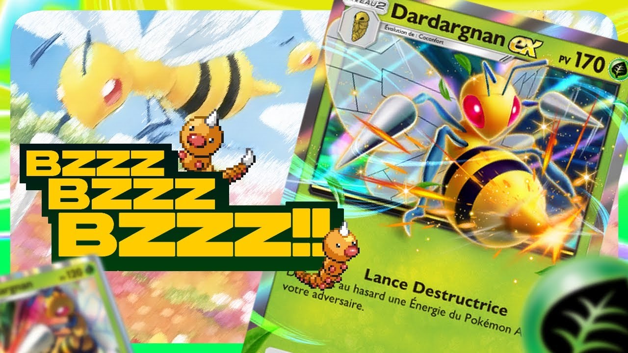 🐝La saison des DARDARGAN EX est ouverte !!! - Deck Dardagnon EX? Super Bonbon - Pokémon TCG Pocket