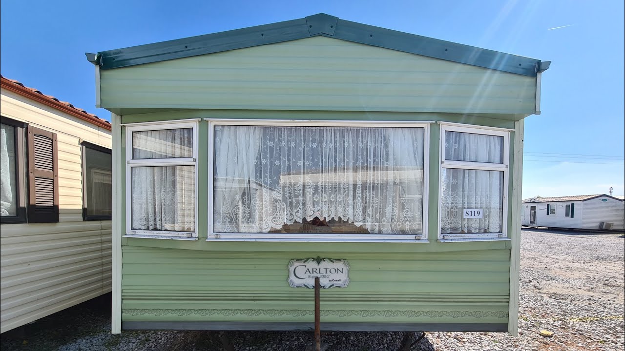 DOMEK MOBILNY/ MOBILE HOME COSALT CARLTON 11.50m x 3.70m x 2 sypialnie.  Nr. S119