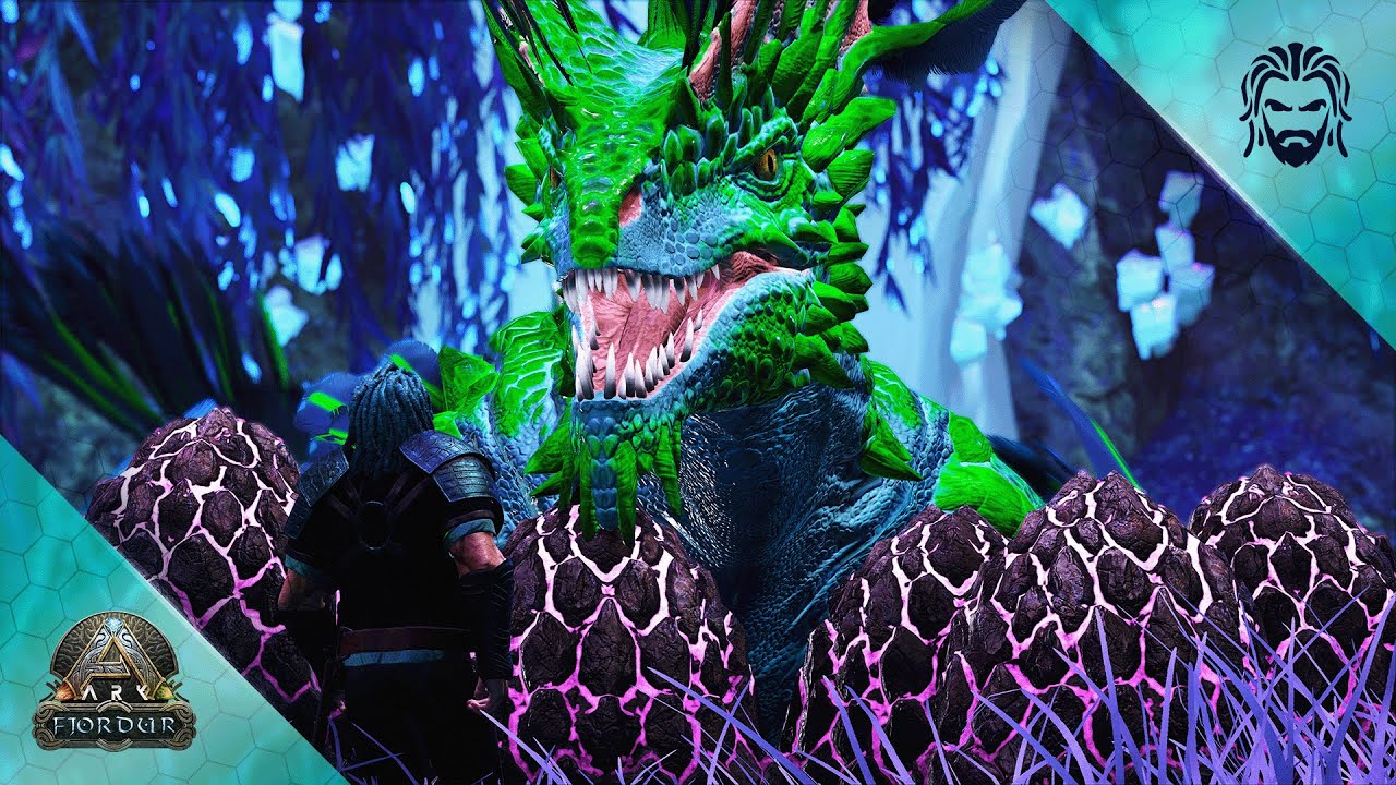 Raiding the New Rockdrake Trench! - ARK Fjordur [E32]