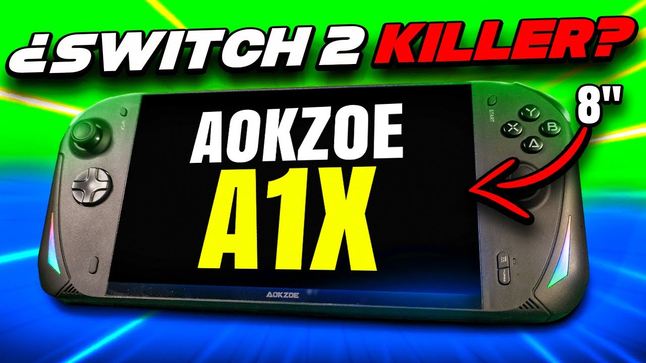 Este pc consolizado es MUY BESTIA AOKZOE a1x  ¿ será mejor que ASUS ROG ALLY 2 ?