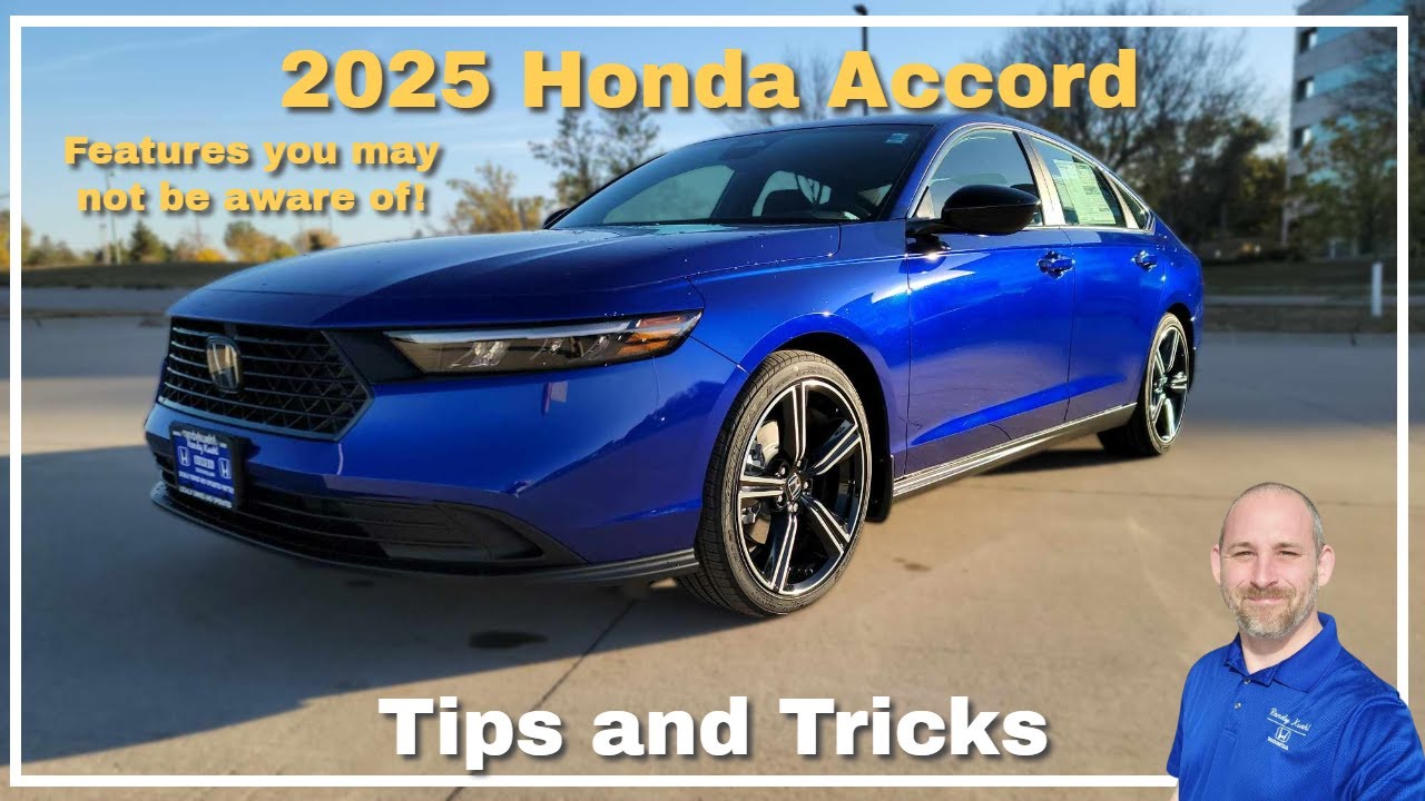 2025 Honda Accord Tips and Tricks | Unlock Hidden Features