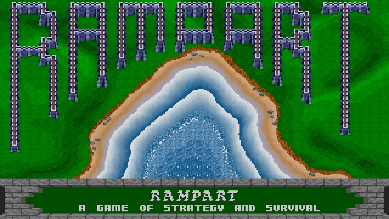 Rampart (PC/DOS) 1992, EA, Atari Games
