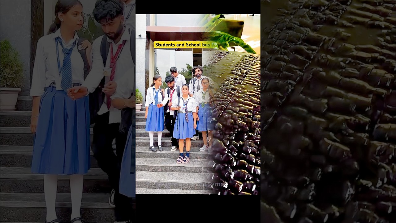 School bus problem in every school 🏫🎒#shorts #funny