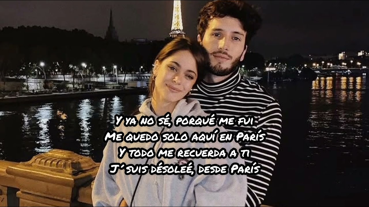 𝙎𝙚𝙗𝙖𝙨𝙩𝙞𝙖́𝙣 𝙔𝙖𝙩𝙧𝙖 ft. Gus - París (Lyrics/Letra) [Milagro 11] 'Sebas y TINI'