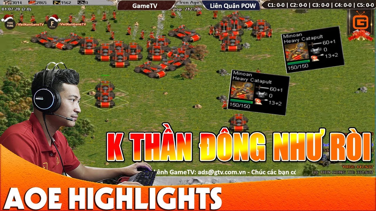 Trận đấu dài hơi kịch tính nhất lịch sử AoE đương đại | AoE Highlight