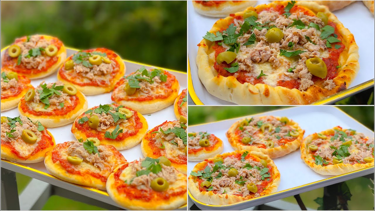 بعجينة سبيسيال و بمناسبة العودة المدرسية ميني بيتزا روايال 🎓🍅💼🍕