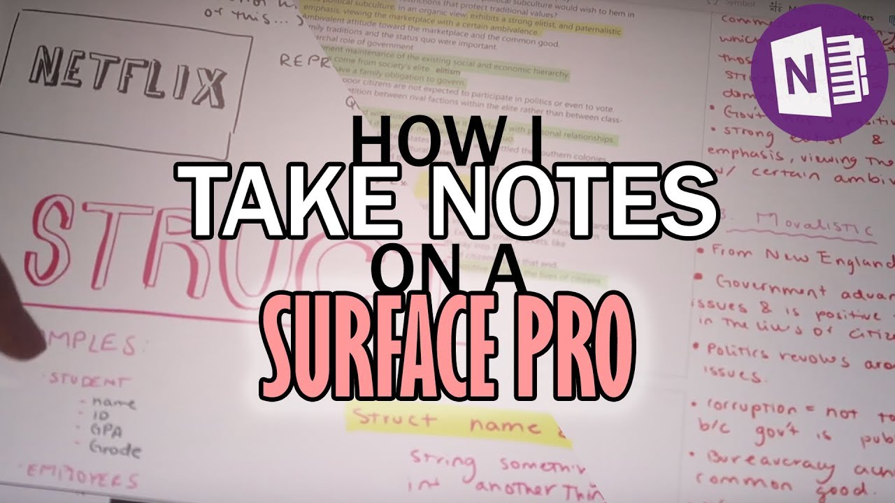 How I Take Notes on a Surface Pro (2026)