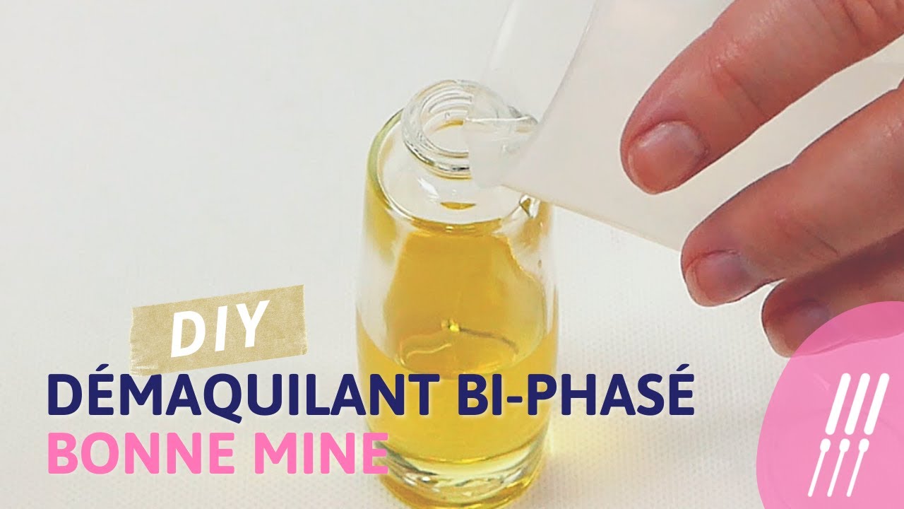Astuce beauté naturelle : démaquillant biphasé maison