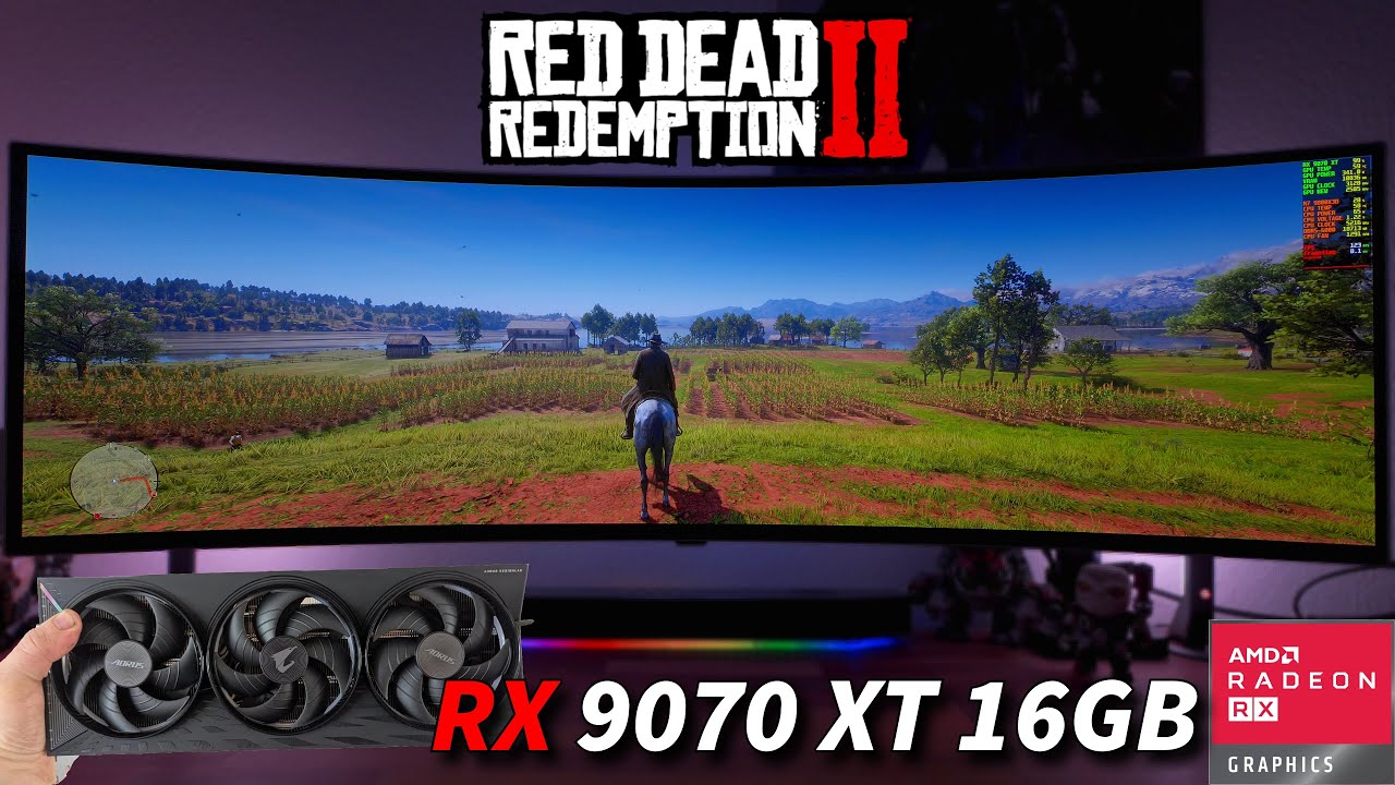 Red Dead Redemption 2 | RX 9070 XT 16GB | R7 9800X3D | Samsung Oled G9 Odyssey 49
