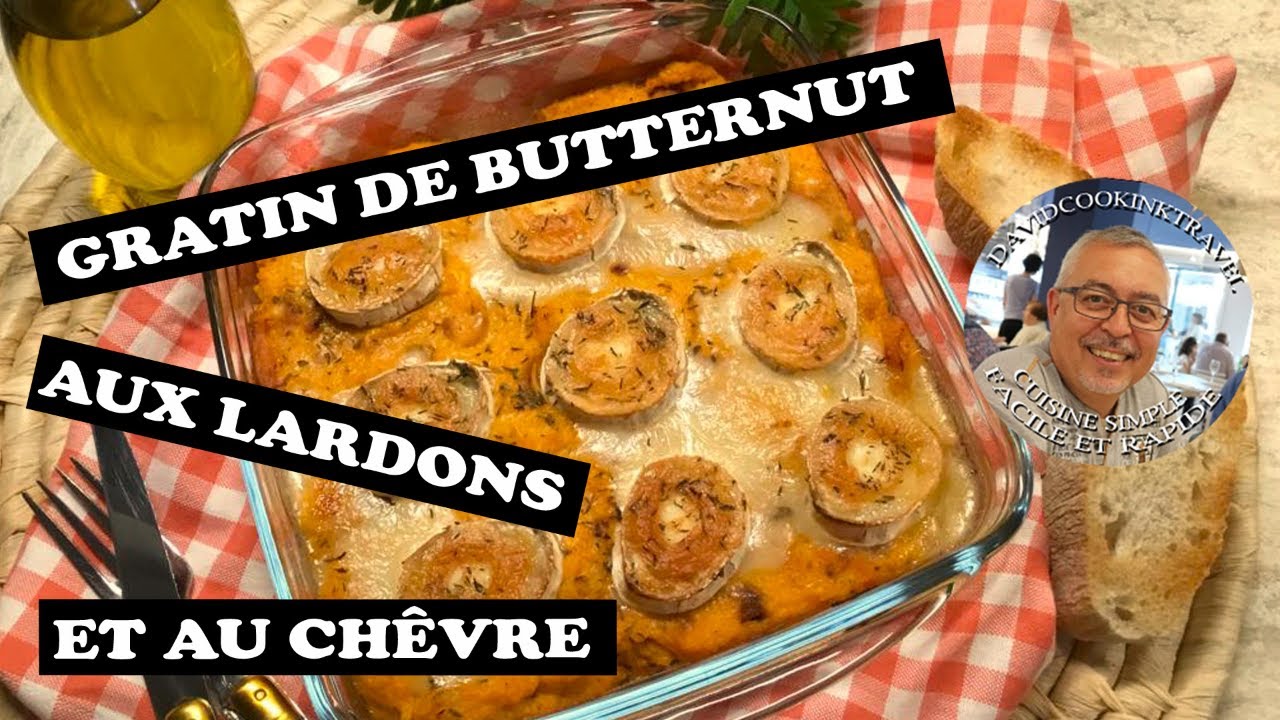 Recette de gratin de butternut