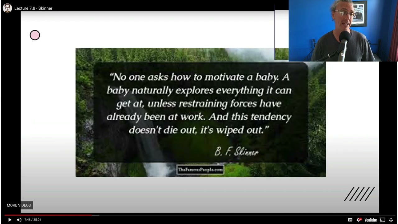 Lecture 7.8 - Skinner