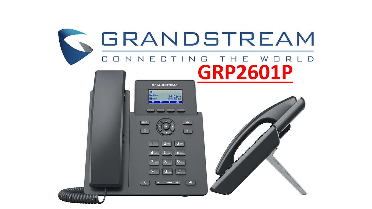 COMO CONFIGURAR TELÉFONO IP GRP2601P GRANDSTREAM