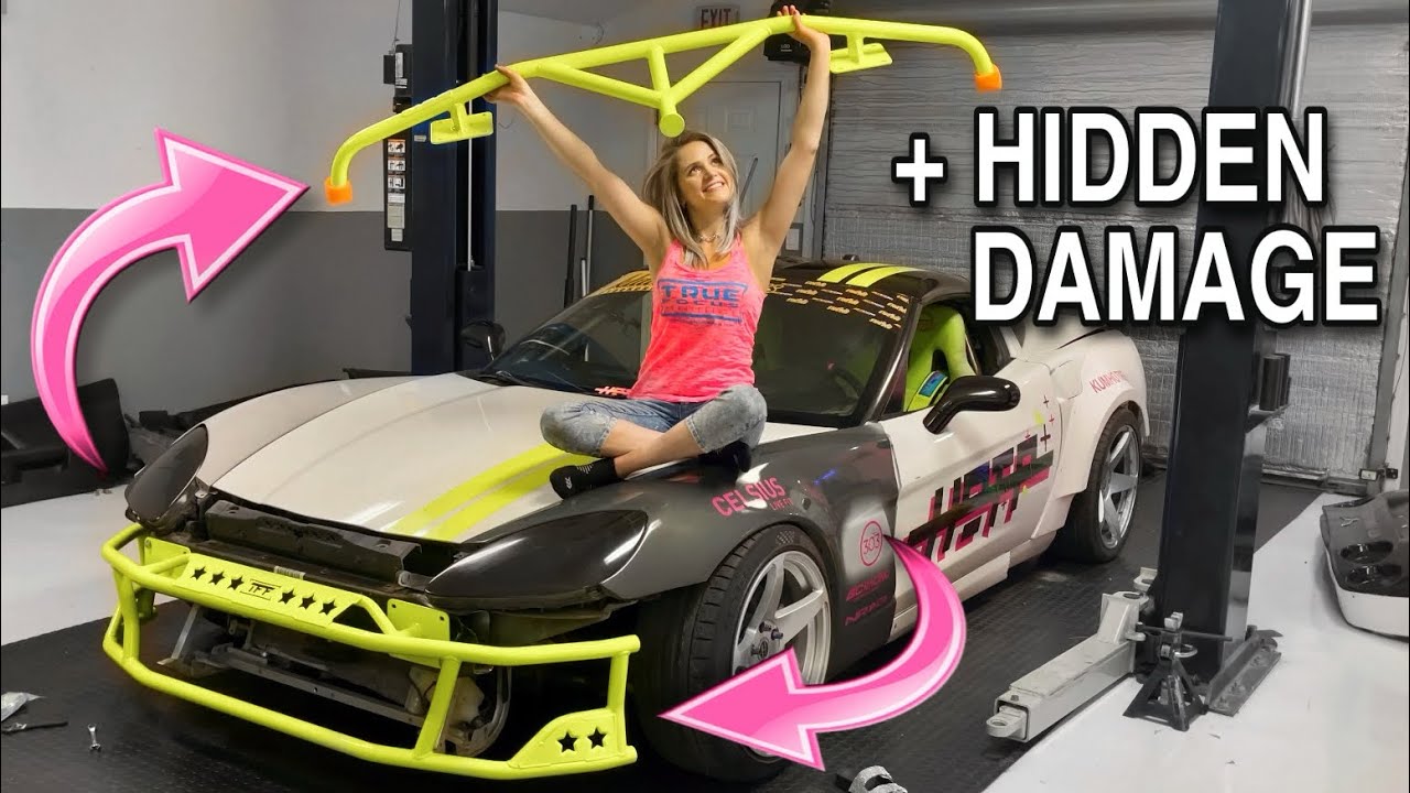 My Custom Bash Bars for the C6 Drift Corvette!