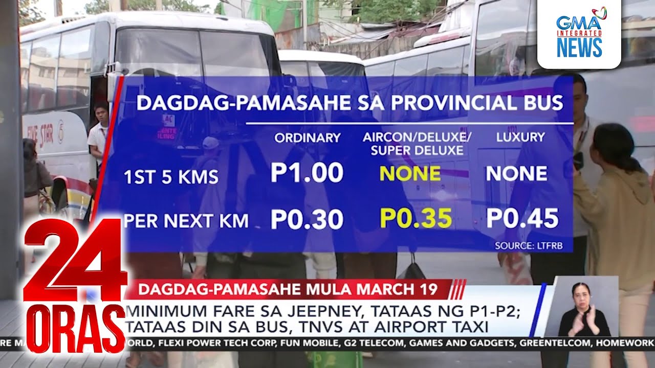 Sabay-sabay na taas-pamasahe at tugon ng mga driver sa ayuda | 24 Oras