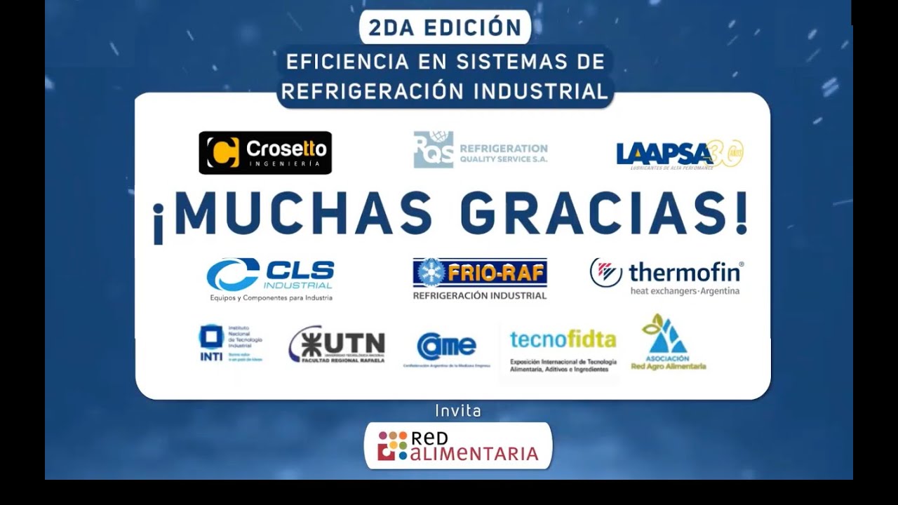 2da Edición del Curso de Refrigeración Industrial: Eficiencia Energética: Cierre