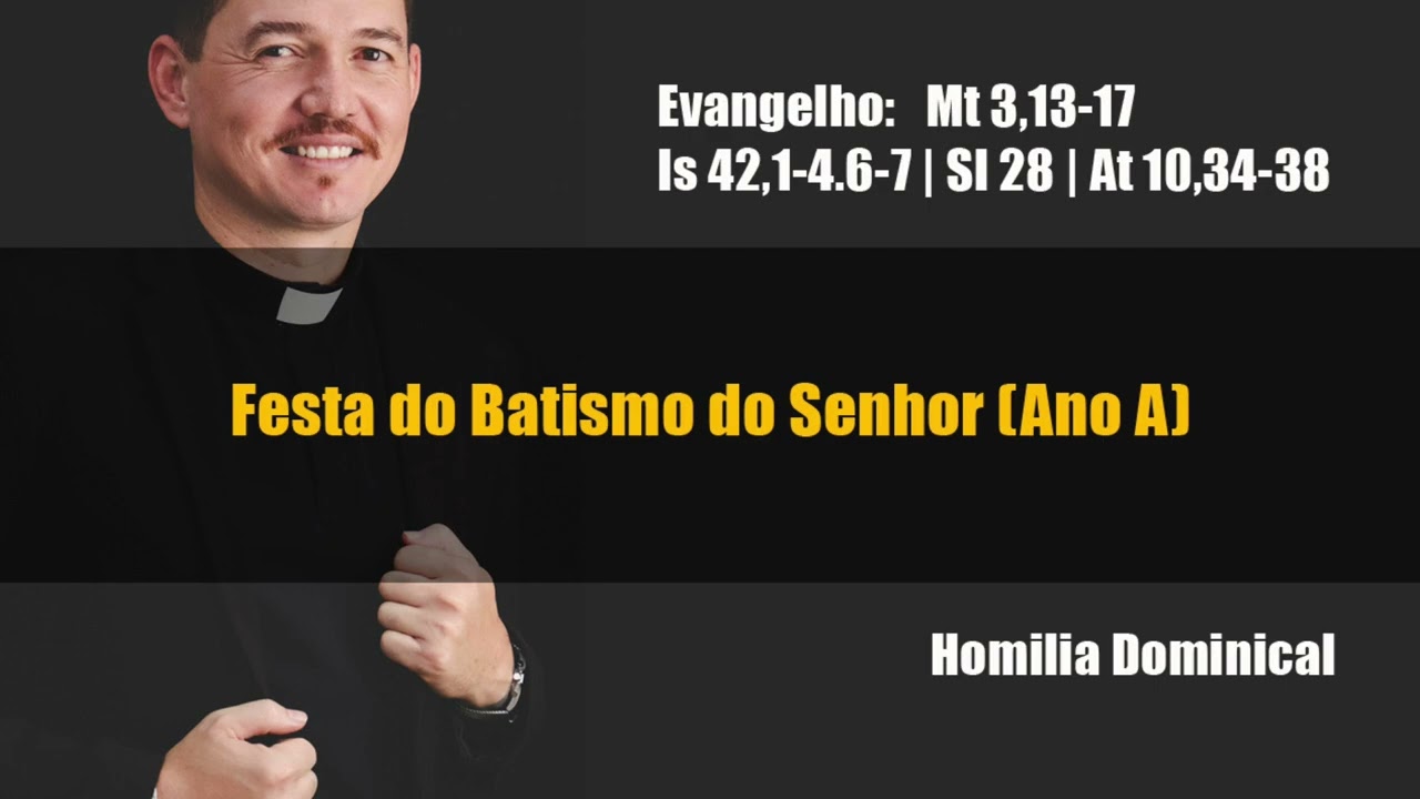 Festa do Batismo do Senhor