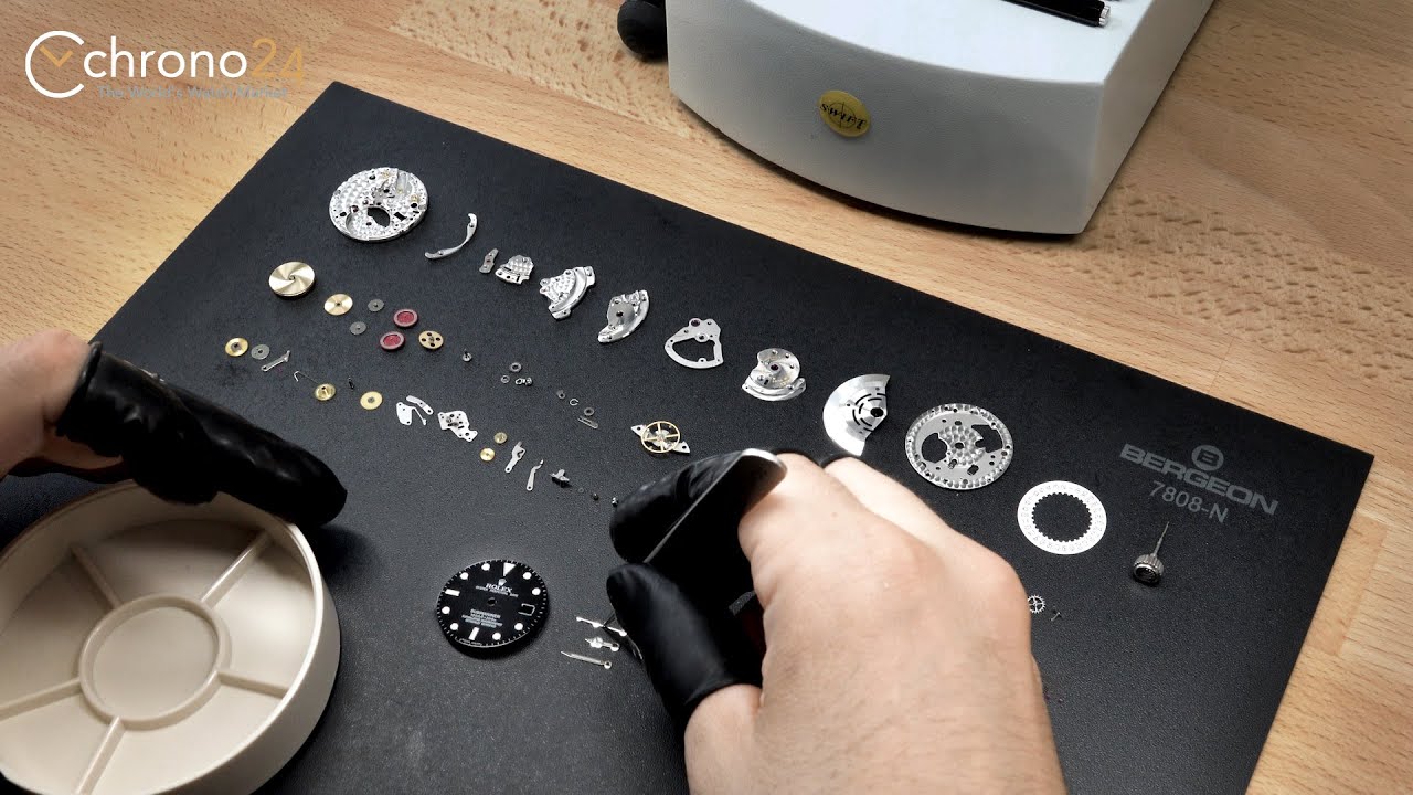 Watchmaker Disassembles ROLEX Submariner | Watchmaking ASMR
