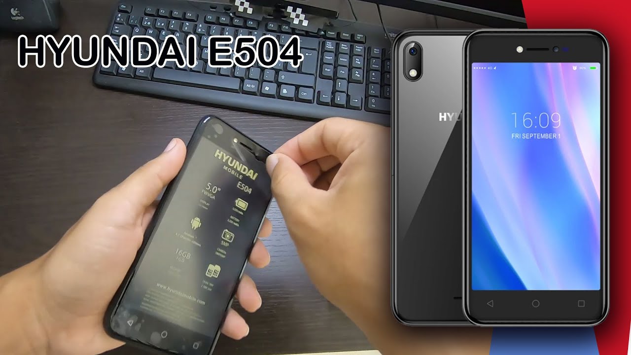 Hyundai E504 Unboxing.