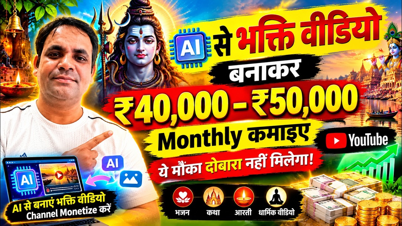 How to Make Bhakti Videos for YouTube | Create Devotional Videos & Earn Money