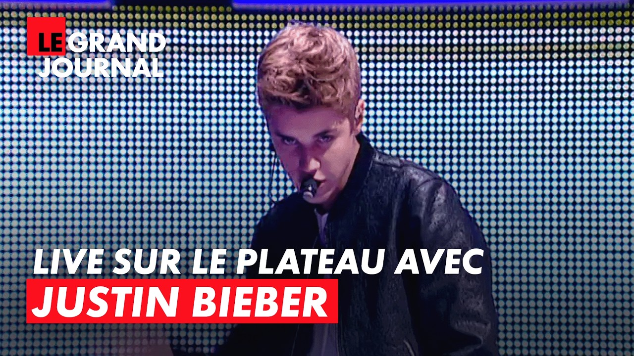 Justin Bieber chante Boyfriend en live au Le Grand Journal 🎤 | Le Grand Journal