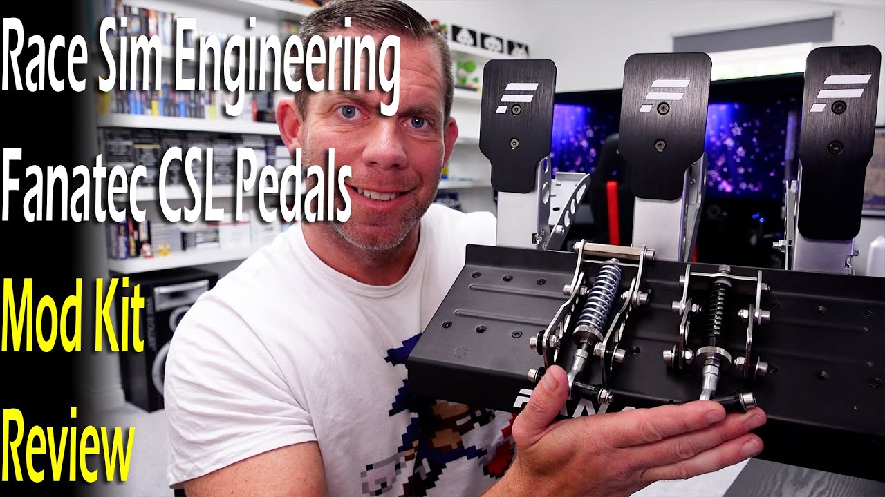 Race Sim Engineering - Fanatec CSL Pedals Mod Kit Review