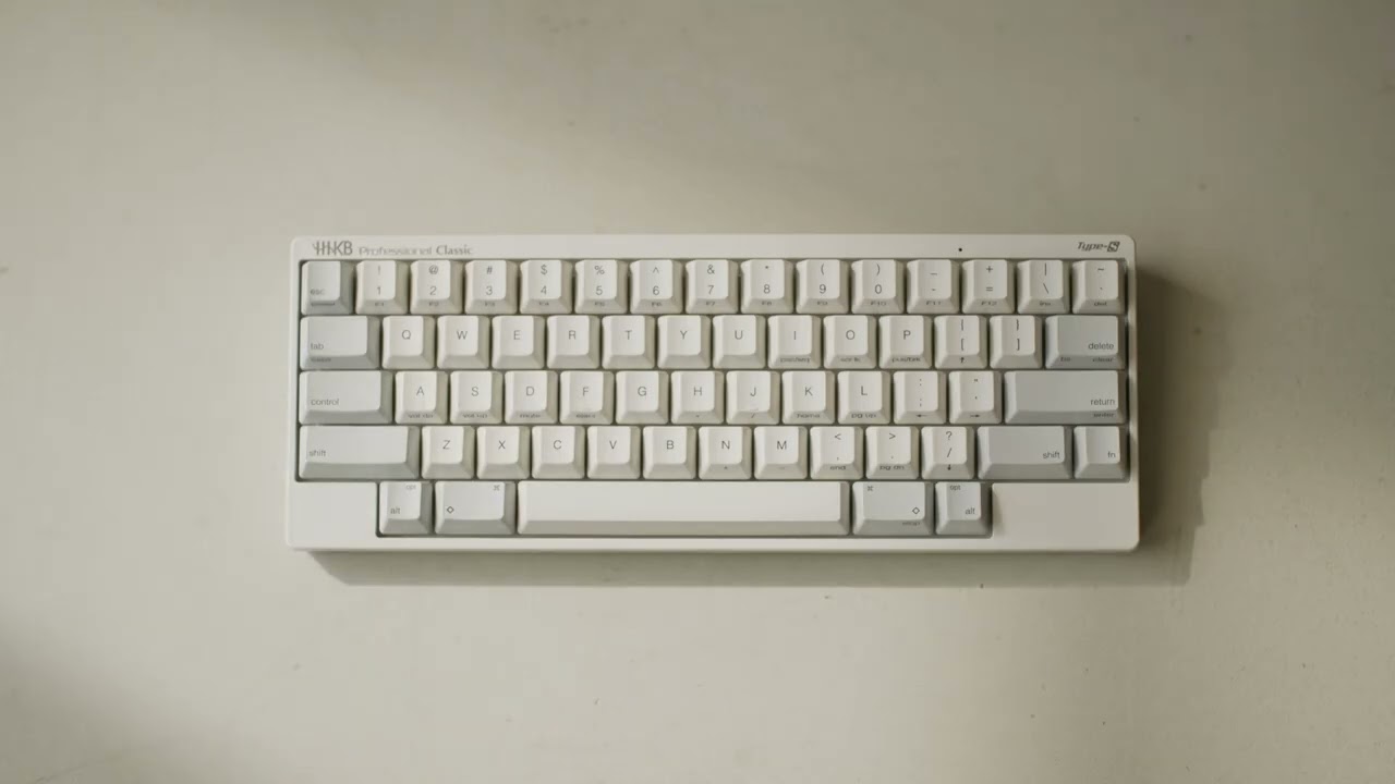 Meet the HHKB Professional Classic Type-S | Happy Hacking Keyboard