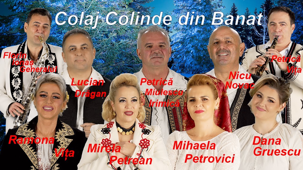COLAJ DE COLINDE ❄Cele mai frumoase colinde din Banat❄ || Colaj colinde traditionale