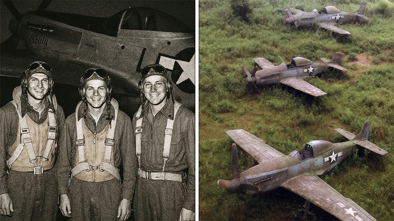 3 Fighter Pilots Vanished In 1944 — 75 Years Later, Their Planes Were Found Almost Intact...