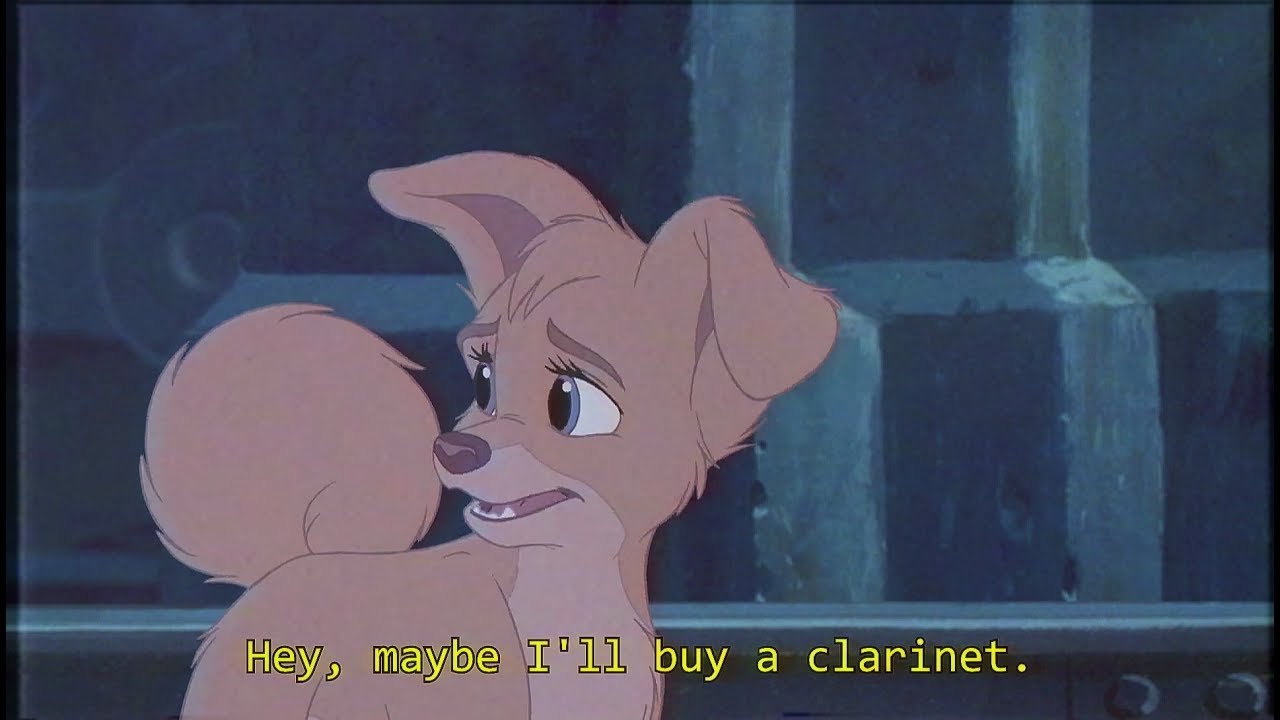 ❝hey, maybe i'll buy a clarinet.❞