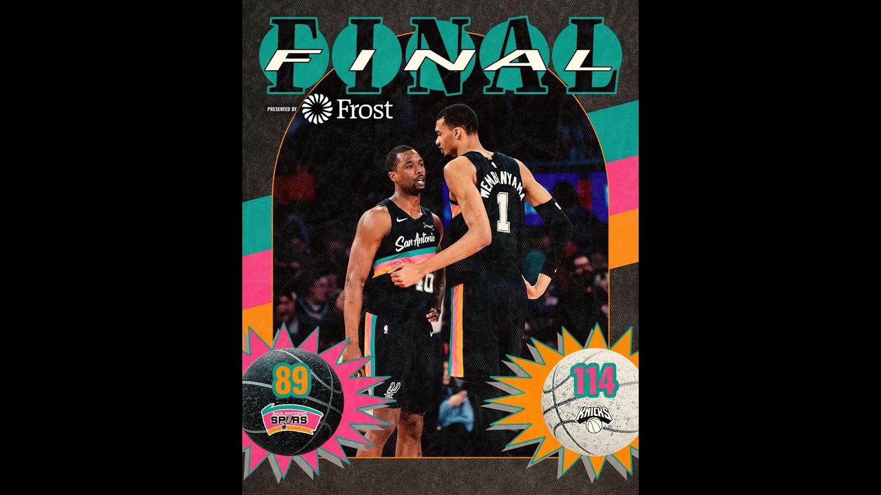 SPURS NABIGLA! 11-Game Win Streak Tinapos ng Knicks sa MSG