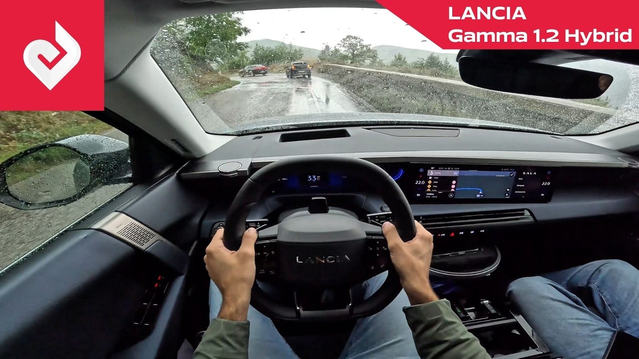 POV Lancia Gamma 1.2 Hybrid | Walkaround, Interior, Driving, Highway