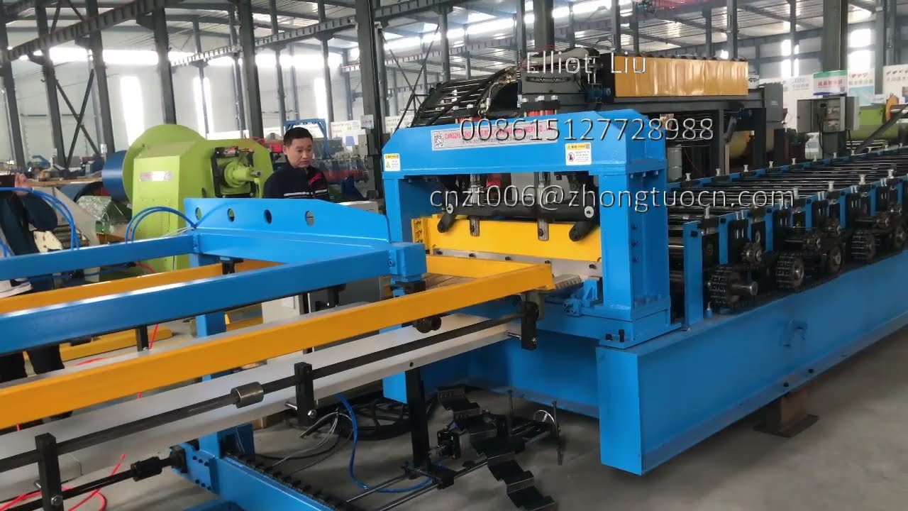 2022 new design USA market metal floor decking machine for sale