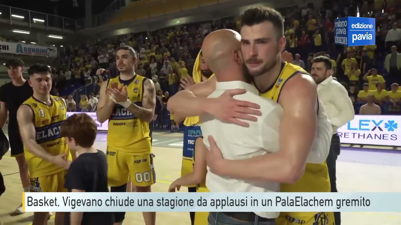 Basket, Vigevano chiude una stagione da applausi in un PalaElachem gremito