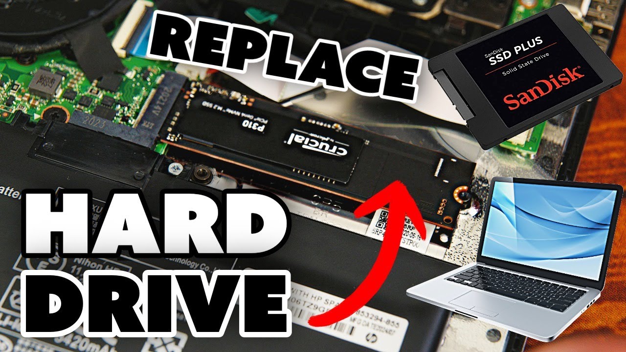 How To Replace Laptop Hard Drive Easy Simple