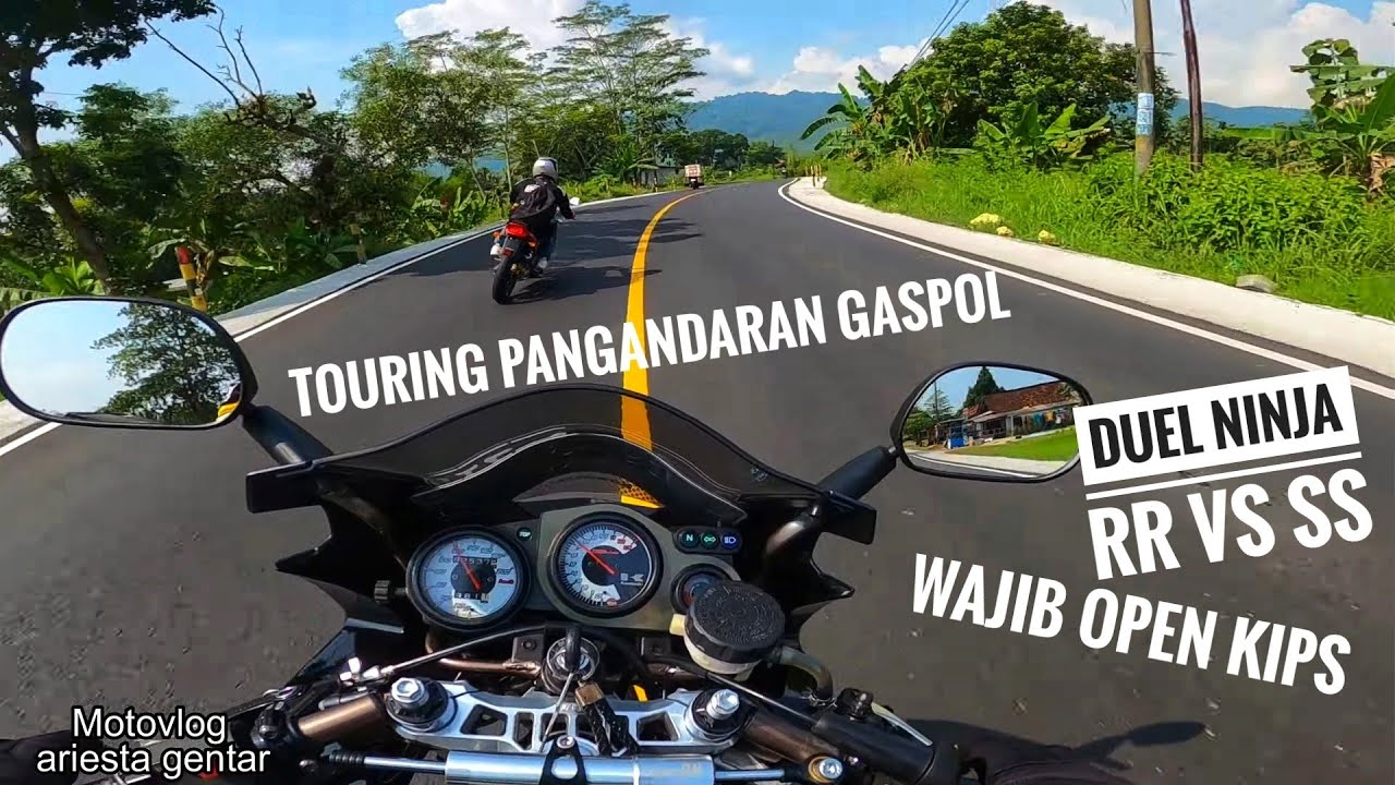 NINJA 2TAK🔥TOURING PANGANDARAN✅️BANDUNG - GARUT - TASIK - CIAMIS - BANJAR🚀