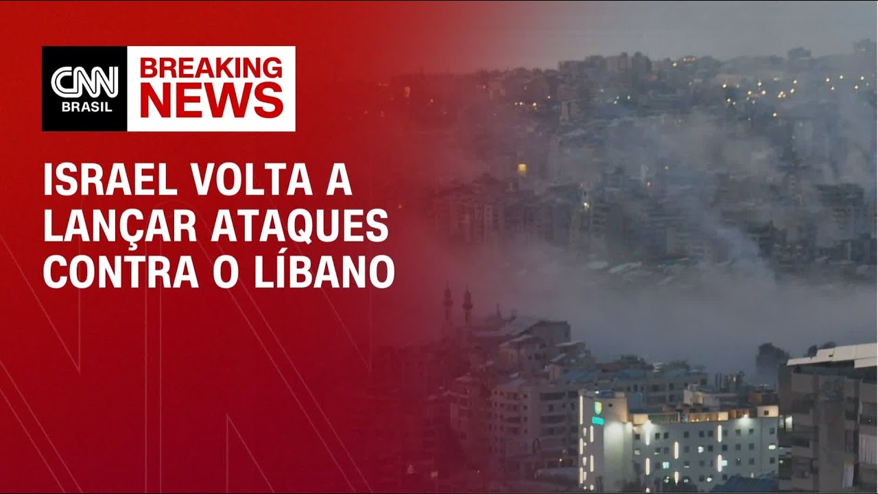 Israel volta a lançar ataques contra o Líbano nesta sexta (6) | BASTIDORES CNN