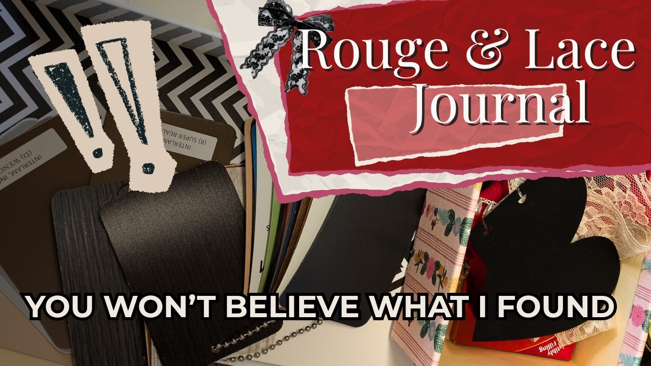 👉 I Was NOT Expecting to Find This… Junk Journal Supply Haul