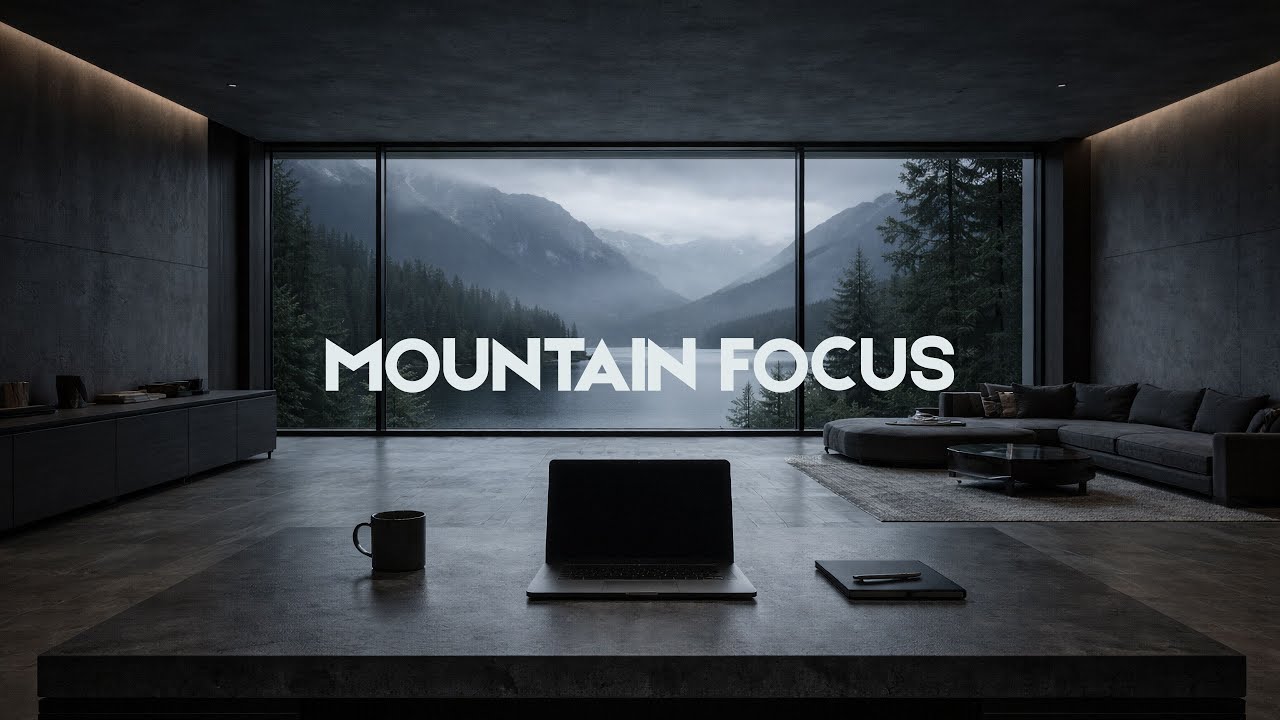 Mountain Focus – Calm Deep Work Music for Studying (2 Hours)