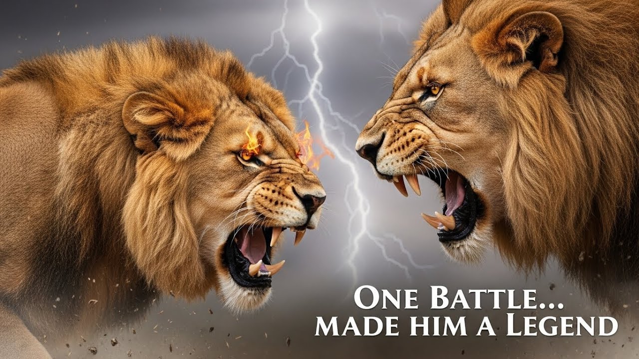 The Young Lion Who Became a Legend | Inspirational Animated Story